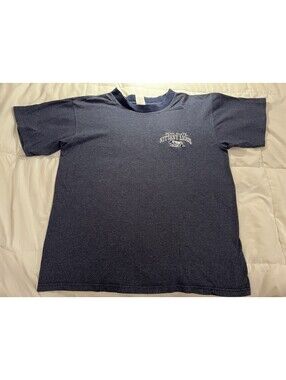 Penn State University Nittany Lions Mens Large short sleeve polo shirt blue